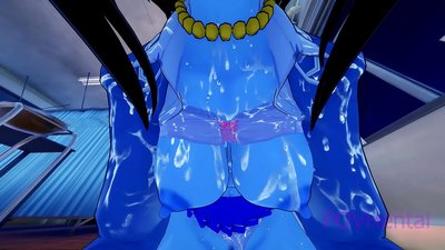 Undead لڑکی راکشس